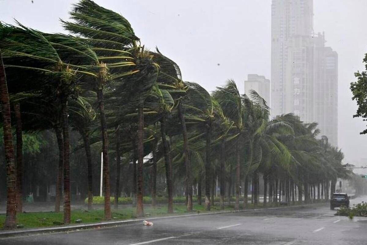 ببینید | تصاویری از وزش باد شدید در آرژانتین